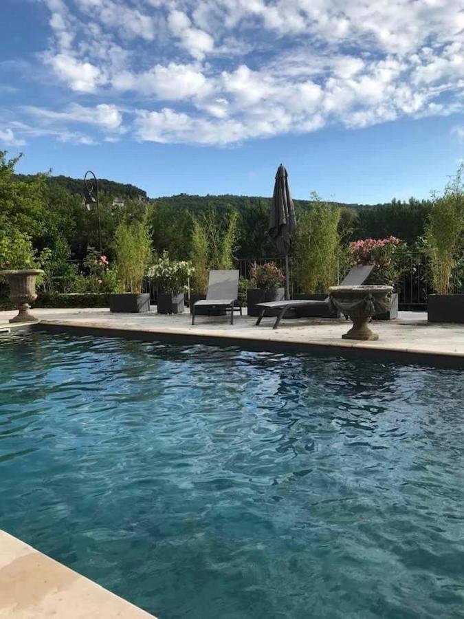 Les Appartements D Artiste De La Villa Du 15 - Restaurant La Maison - Piscine Chauffee Les Eyzies Exterior foto